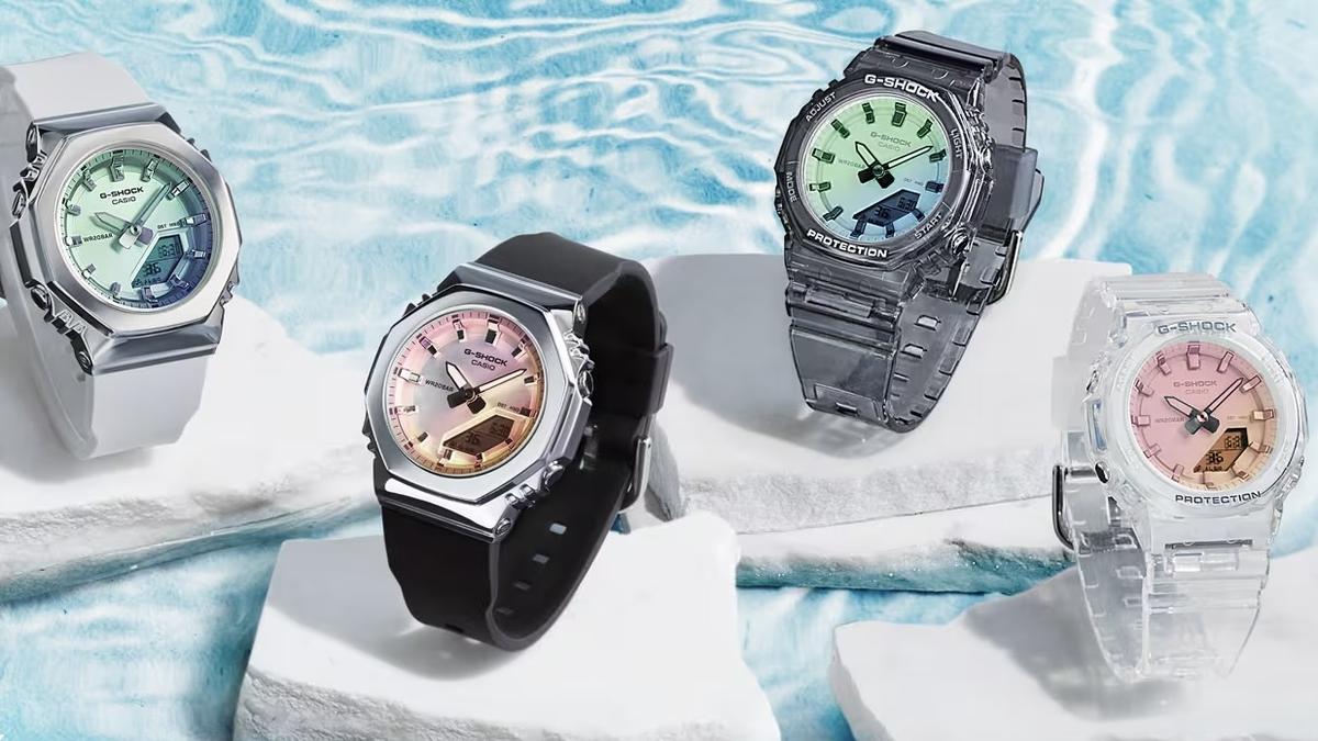 光の角度で表情が変わる。夏仕様の“きれいめ”G-SHOCKに注目 