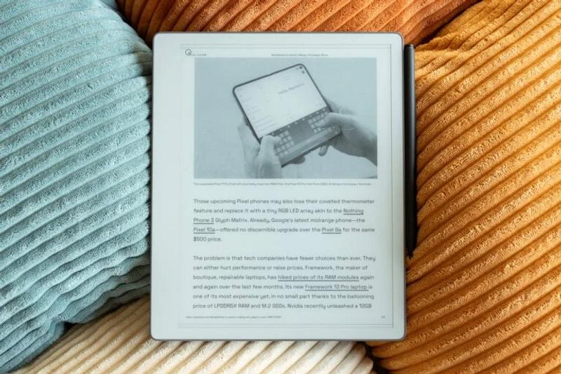 Eインク手書きタブレット「reMarkable」のエントリーモデルが、6年ぶり