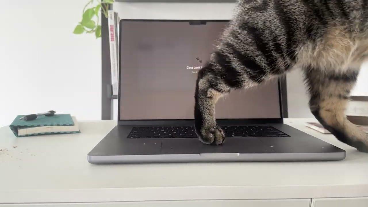 「MacBookを開くと猫が乗ってきます」という人のためのアプリ