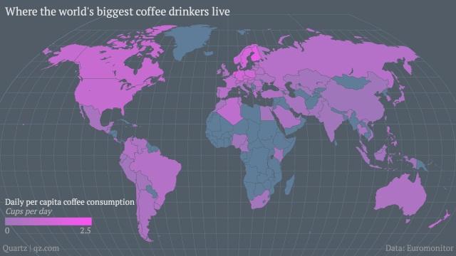 予想外？ 世界一コーヒー党が多い国 | ギズモード・ジャパン