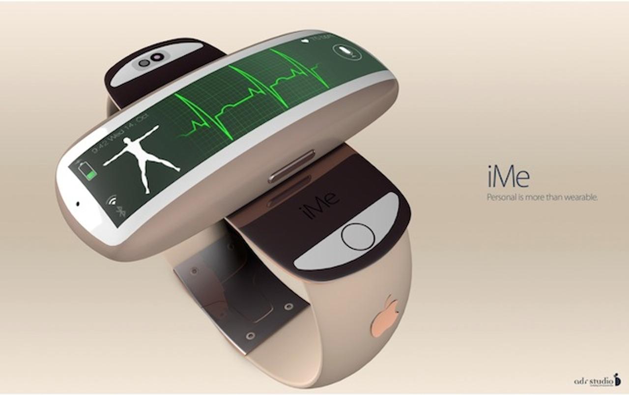 クルクルッとガラケーみたいに画面が回る｢iWatch｣のコンセプトが登場