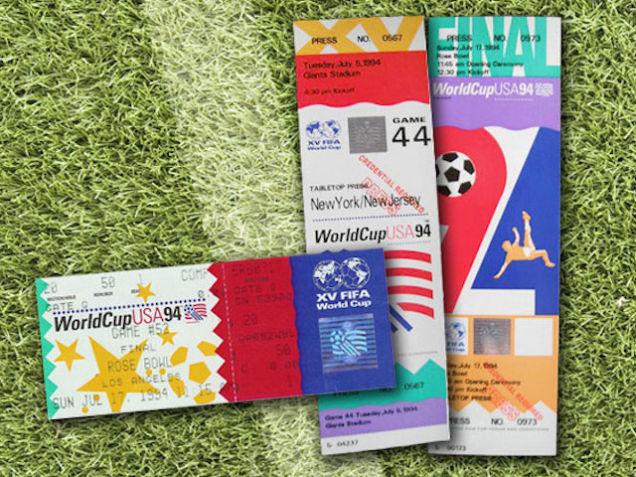 FRANCE98 オランダvsメキシコ チケット半券