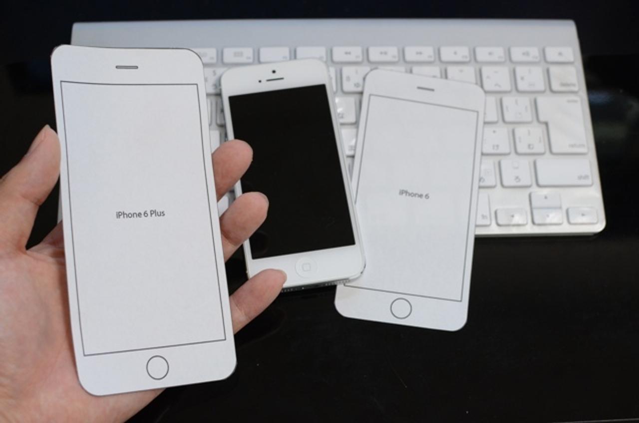 印刷して調べよう。iPhone 6＆6 Plusの大きさがわかる｢型紙｣