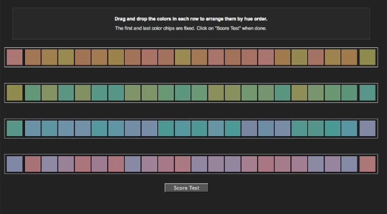あなたは色がどれだけ見えていますか？ グラデーションで色の正確さを計測できる｢Online Color Challenge｣