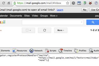 ブラウザでメールリンクをクリックした時にメーラーではなくGmailが開くようにする方法