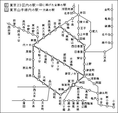 JR乗車券の「東京都区内」の範囲はどこまでなのか？ | ライフ