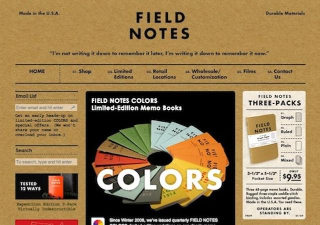 Field Notes