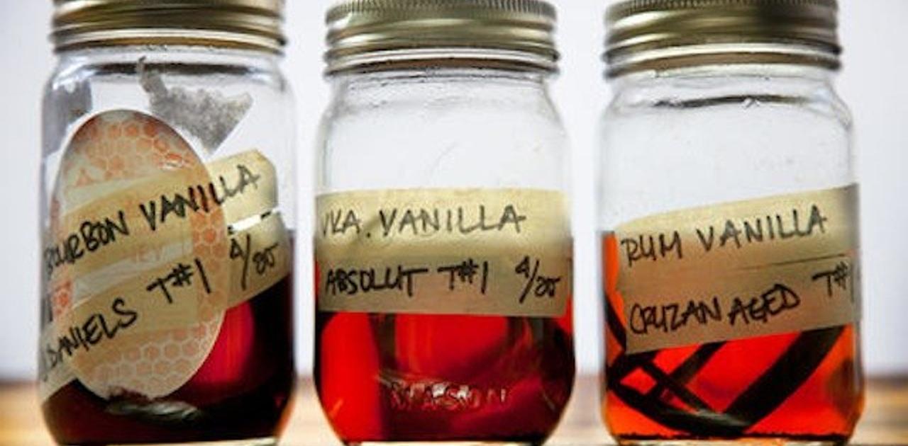 自家製バニラエキスのレシピ