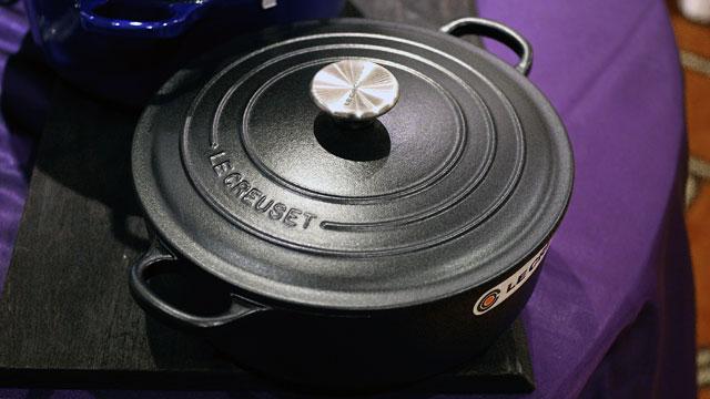 元・業務用の無骨さが良い。ル・クルーゼの鍋に男性向けライン