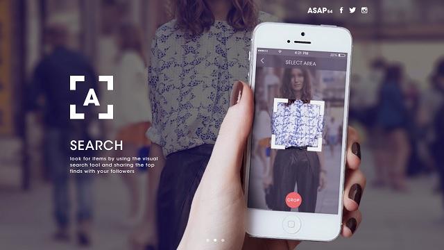 写真に撮るだけで服のブランド名が判明するiPhoneアプリ「ASAP54