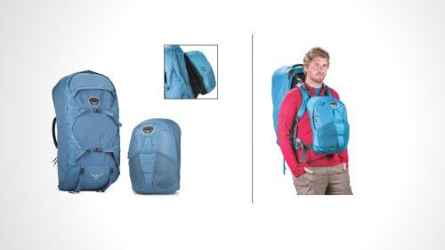 身軽に旅したい人に最適のバックパック「Osprey Farpoint 55