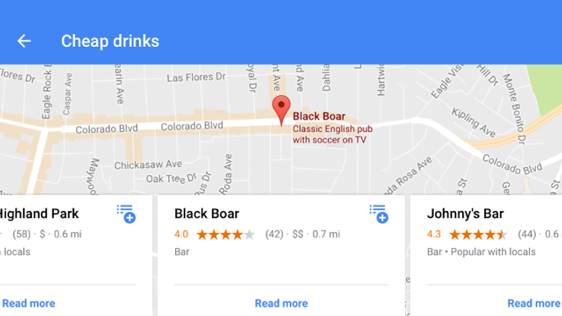 Screenshot: Google map via <a href="http://lifehacker.com/how-to-make-the-most-of-google-maps-1793442153" target="_blank">Lifehacker US</a>