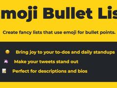 絵文字を使ったリストを作成してくれるサイト｢Emoji Bullet List｣
