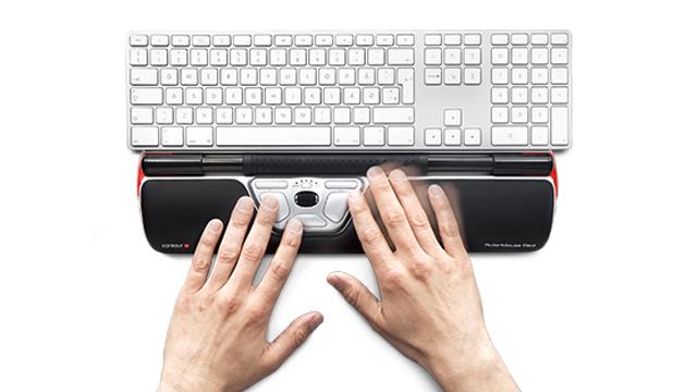 これがマウス? トラックボールやトラックパッドでもない。でもない