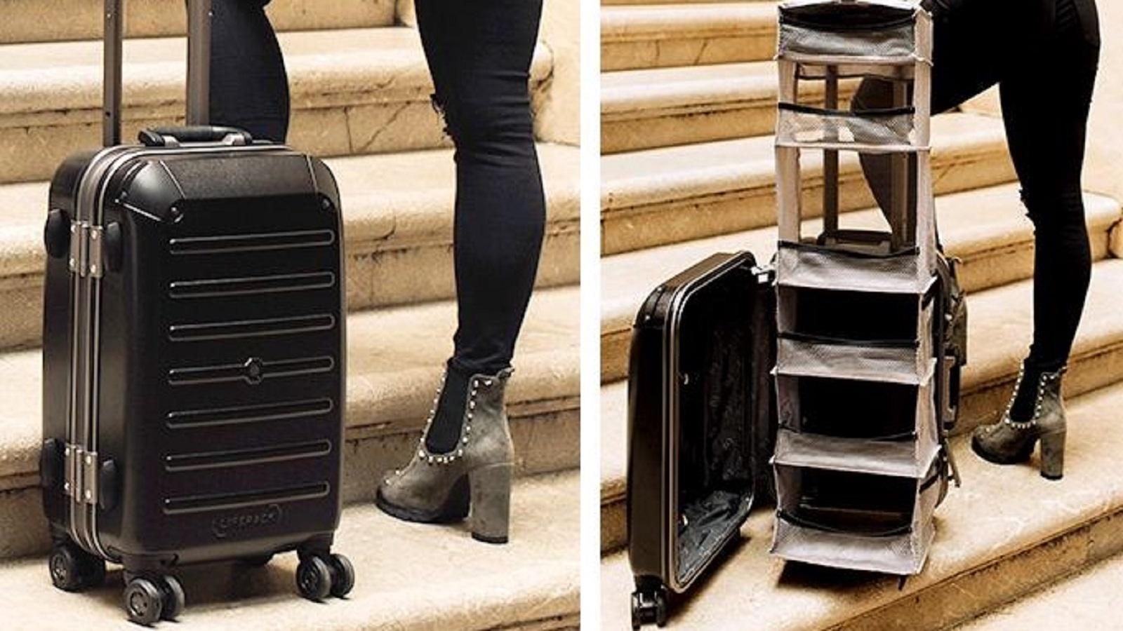 梱包も荷ほどきの時間もいらない。「どこでもクローゼット」を可能に