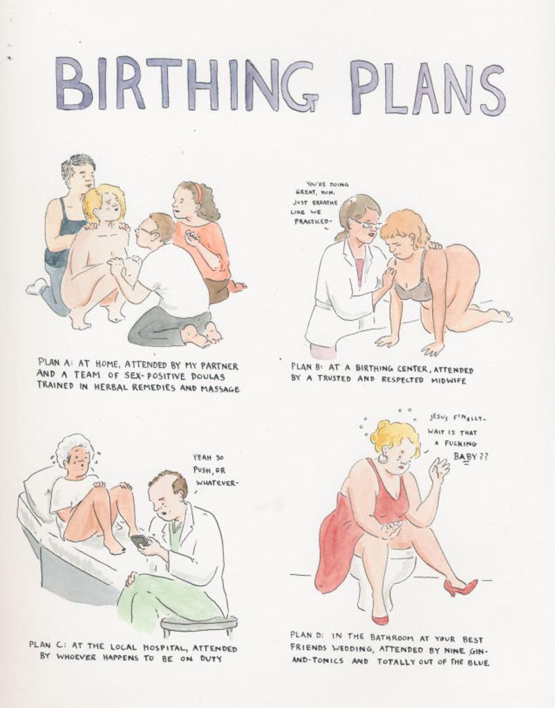 Birthing Plansイラスト
