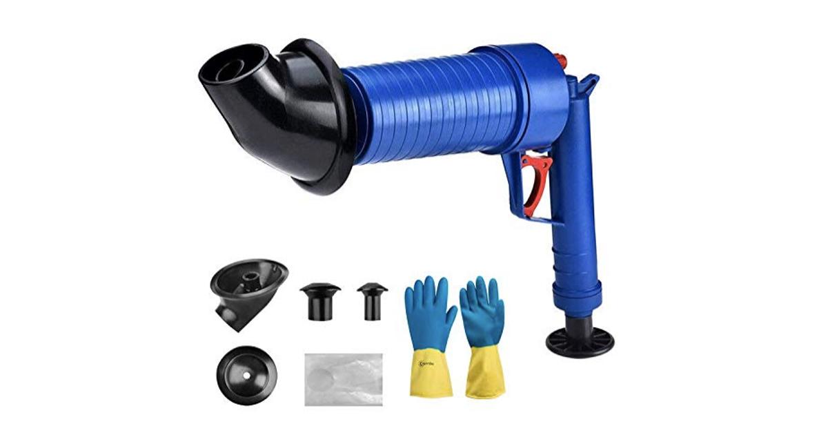 家中の排水溝の詰まりを解消。繰り返し使えてコスパ良しな加圧式