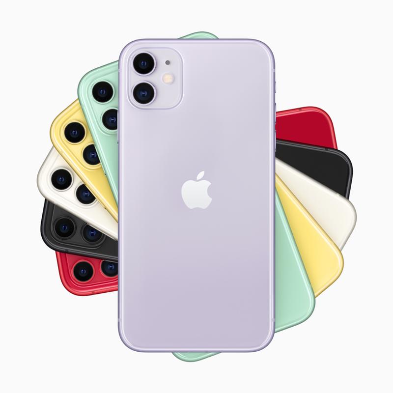 iPhone 11のカラバリ