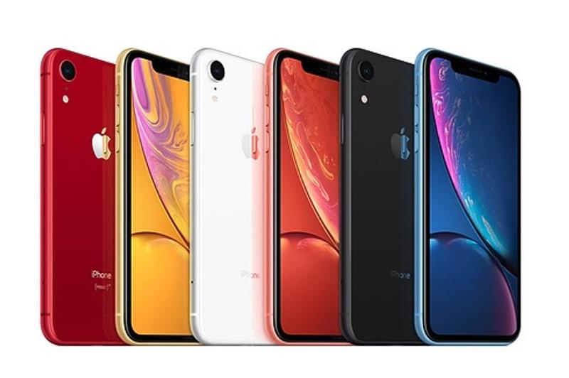 iPhone XRのカラバリ