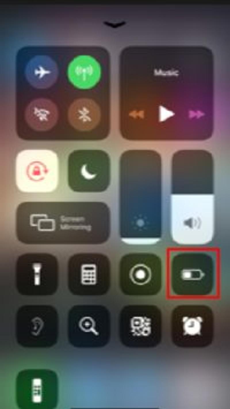 スクリーンショット Low Power Mode