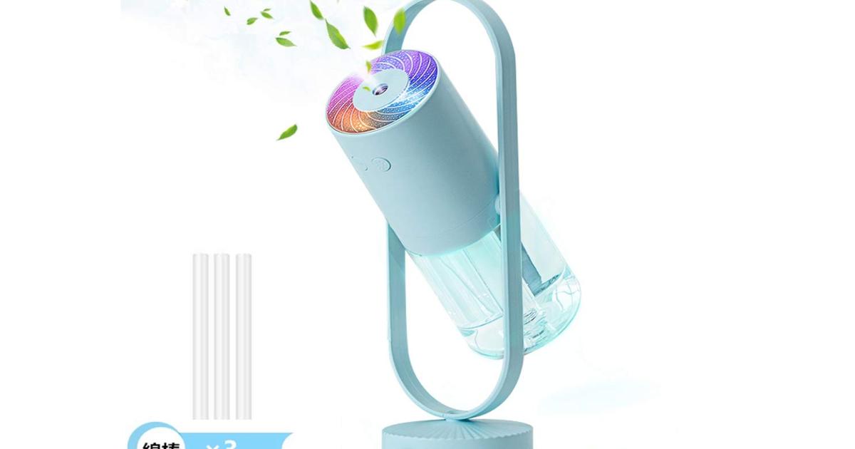 10時間使用が可能。車のドリンクホルダーにも置ける、コンパクトで多