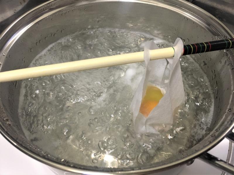 ポーチドエッグバッグ
