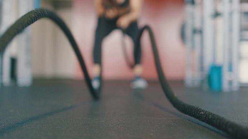 ロープを使ったトレーニング