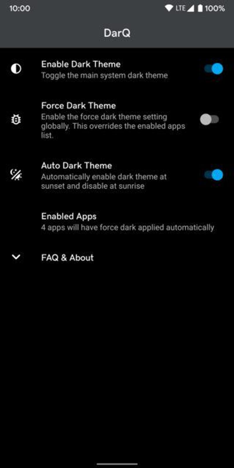 DarQ スマホスクリーンショット
