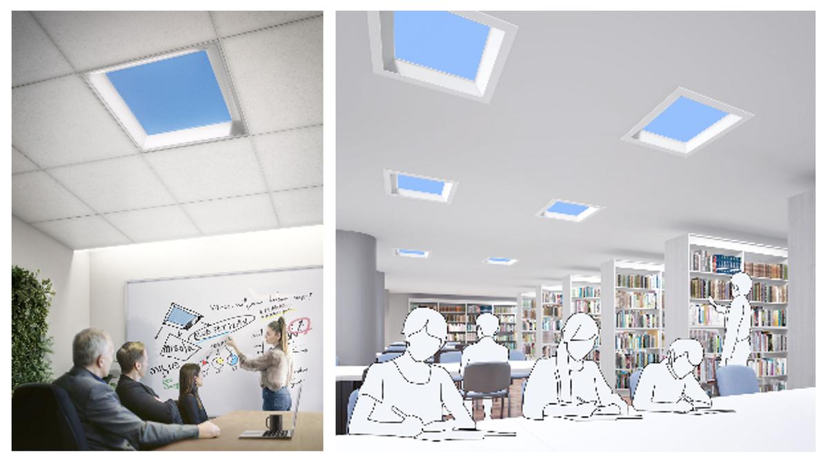 青空の見える天窓？ 三菱電機のLEDライト「misola」は働く環境を変える 