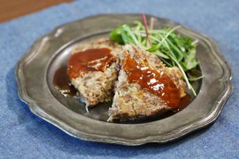 フライパン1つですべて完結。「まるごとハンバーグ」超時短レシピ