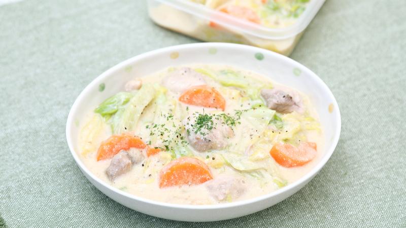 和風豆乳シチュー