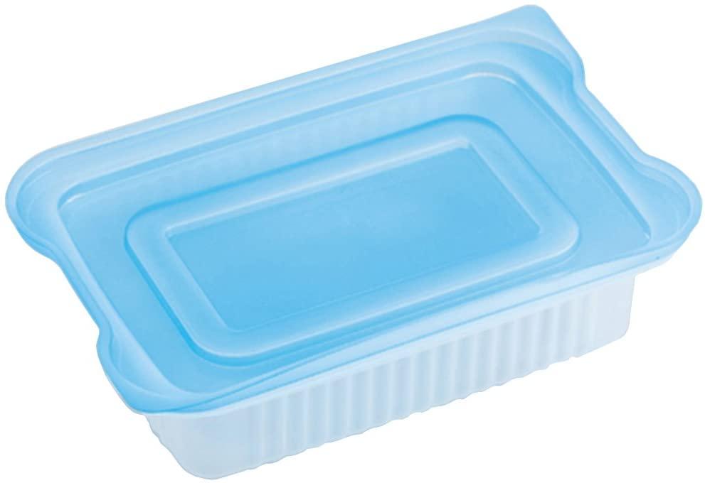 タッパー 余計なスペースをとらず重ねられるタッパー。1食ぶんのご飯の冷凍や