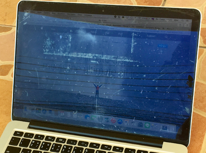 Damaged-MacBook