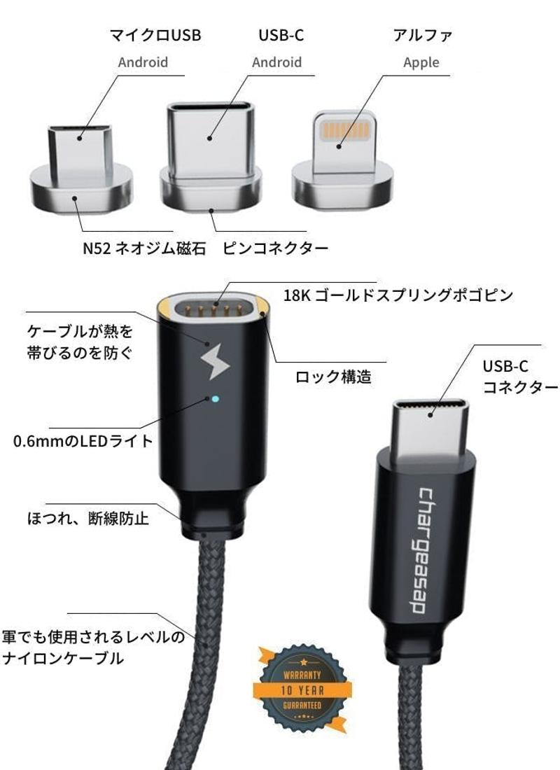 iPhone、androidなどあらゆる端子に対応するマグネット式ケーブル「UNO」 | ライフハッカー・ジャパン