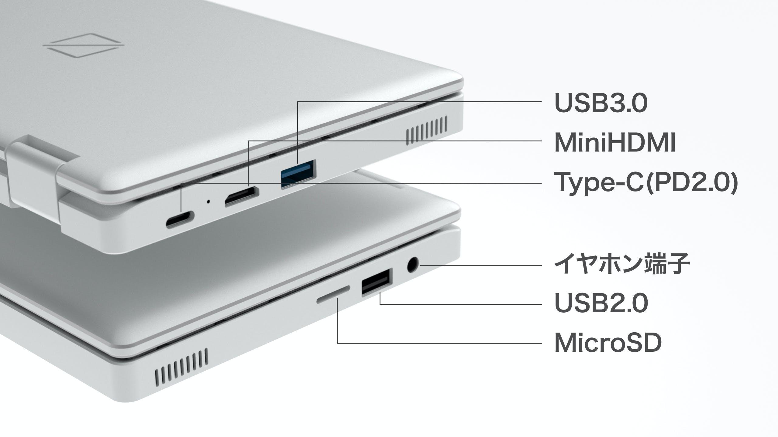 Reevo UMPC360 超小型　ノートパソコン ポケットサイズの本格派。UMPC超小型ノートパソコンReevo