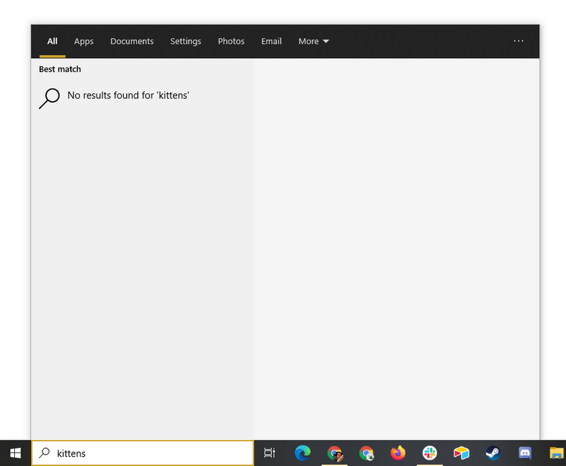 Bingの検索結果が非表示になる