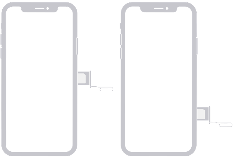 iPhoneのSIMカードを取り出す