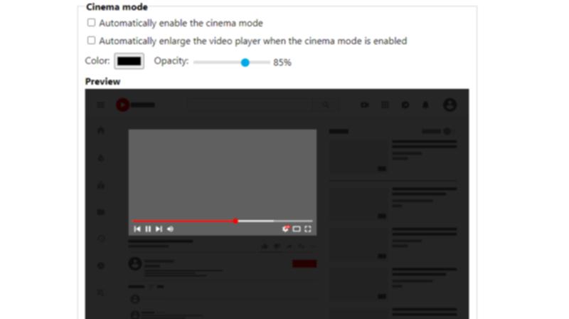 Enhancer for YouTube
