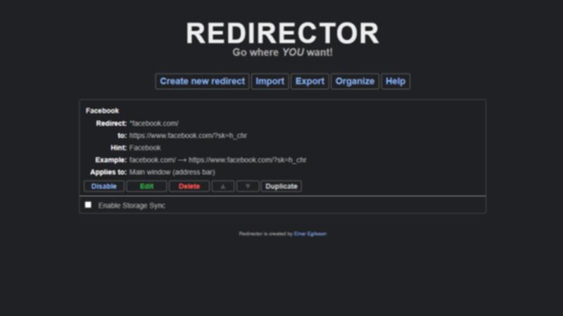 Redirector