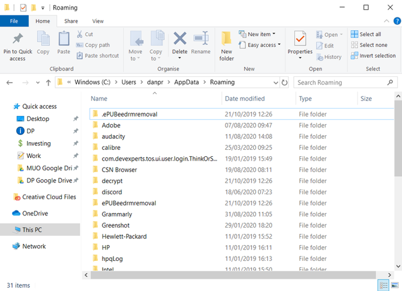 appdata