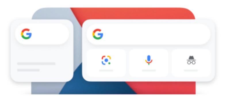 Googleのウィジェット