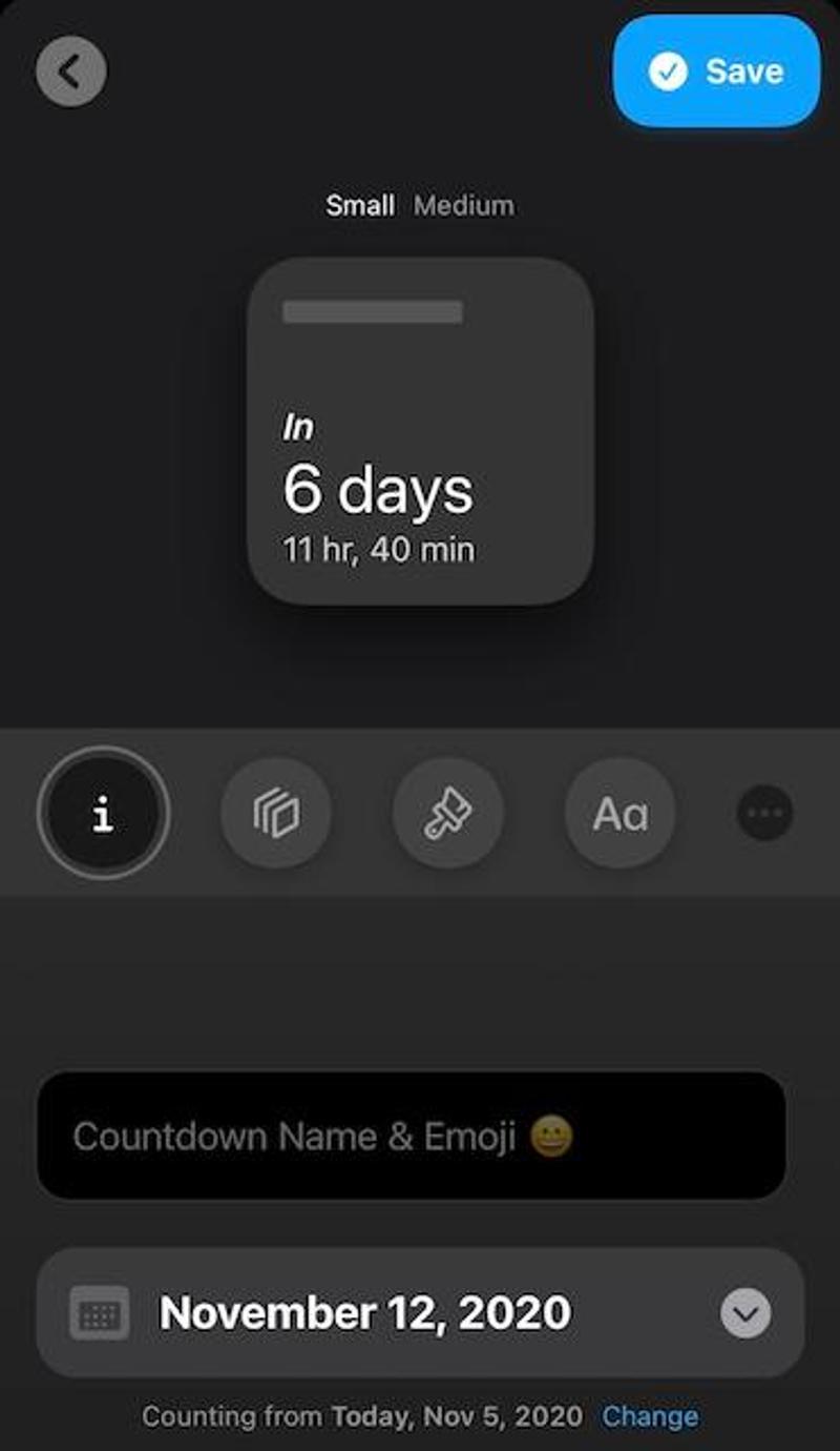 Iphoneのカウントダウン ウィジェット作成アプリ Countdown Widget Maker ライフハッカー ジャパン