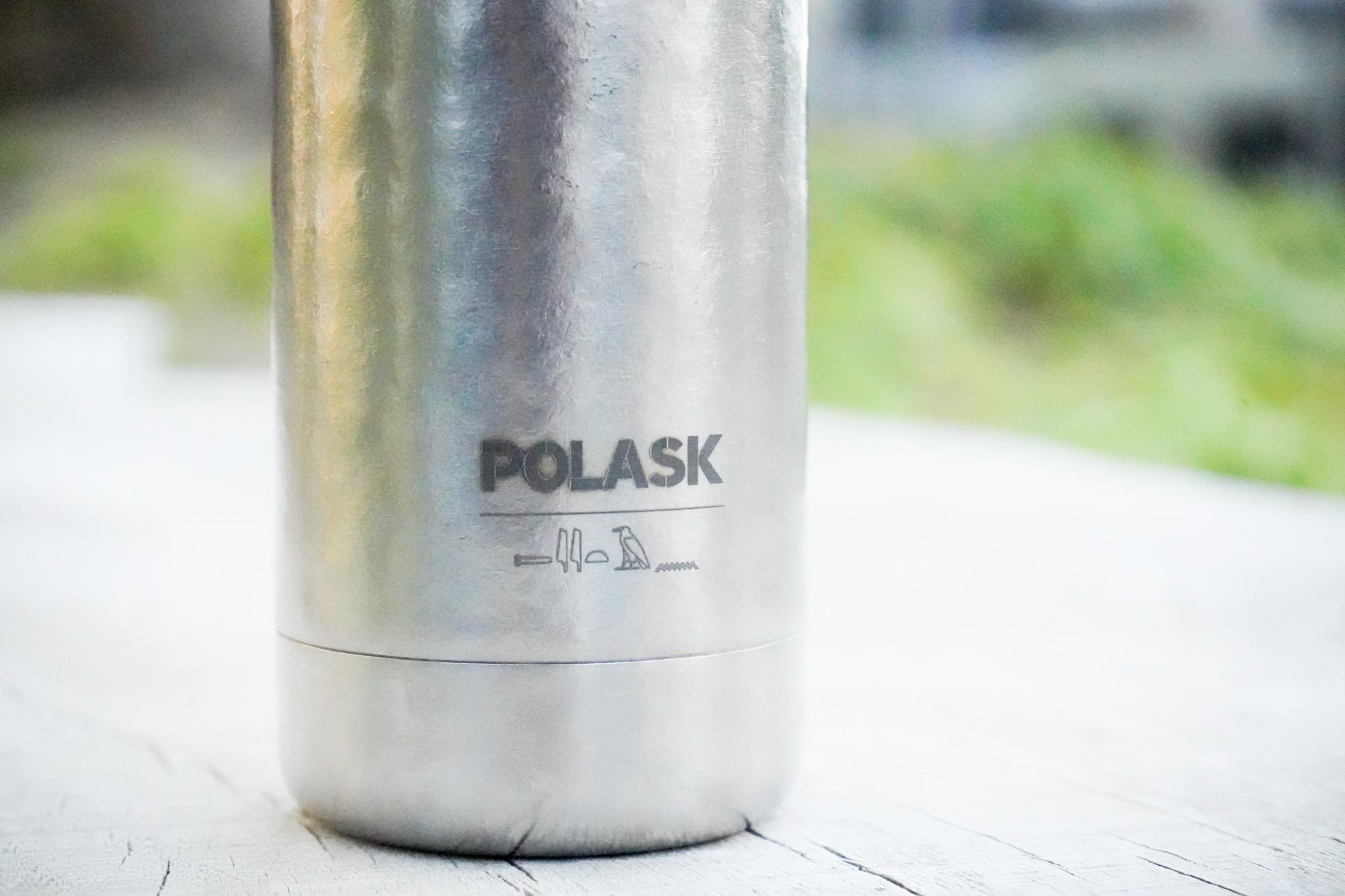 POLASK ポラスク 純チタン製真空二重構造ボトル 2本セット 保温保冷 