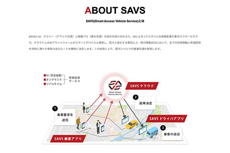 SAVSのサービスについて