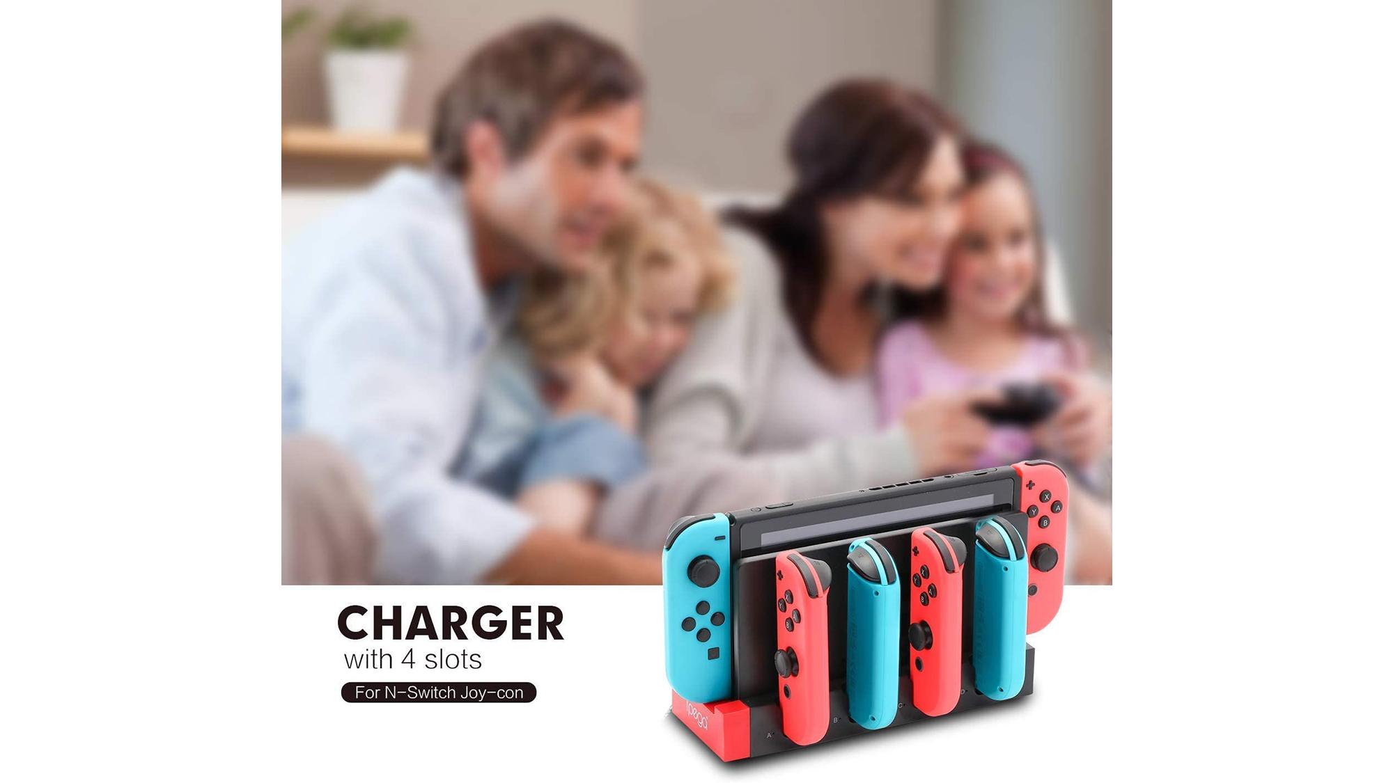 SwitchのJoy-Conをスッキリ整理。 6本同時充電を可能にするスタンドが