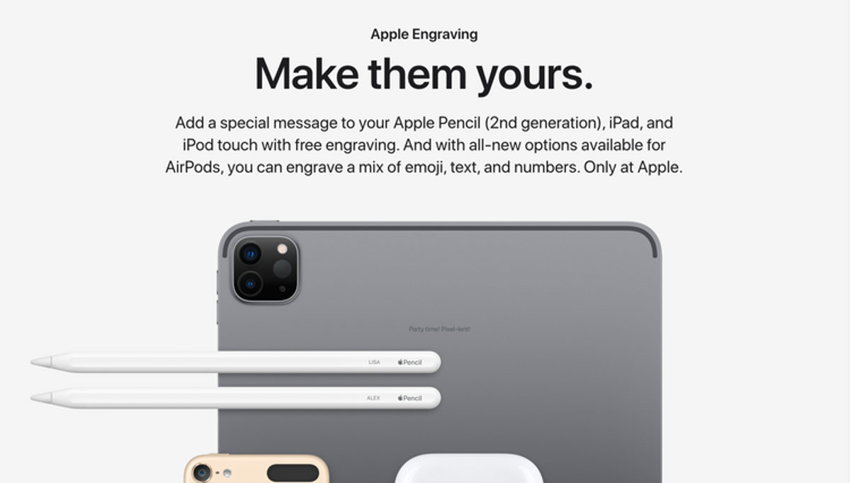 Apple - Apple Pencil 第２世代　メーカー保証、刻印アリで紛失しない！ Apple - Apple Pencil 第2世代 メーカー保証、刻印アリで紛失