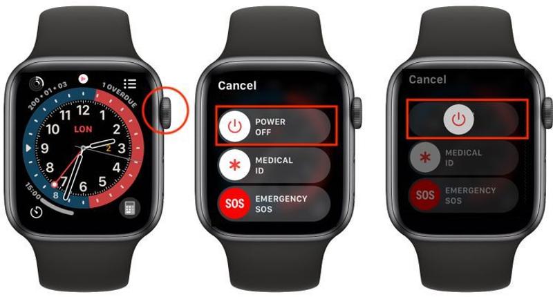 Apple Watchを再起動