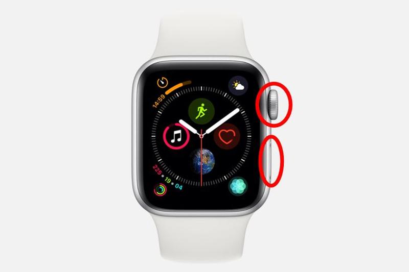 Apple Watchを強制再起動