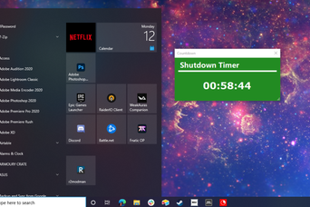 Windows 10を指定した時間にシャットダウンさせる方法2つ