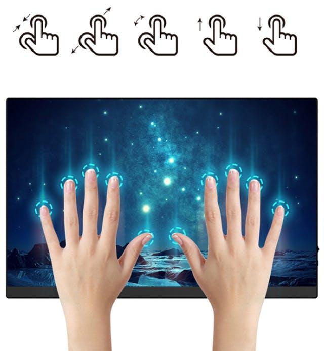 3枚重ねの100円玉より薄い！ 4K＆タッチパネル対応の超軽量モバイル